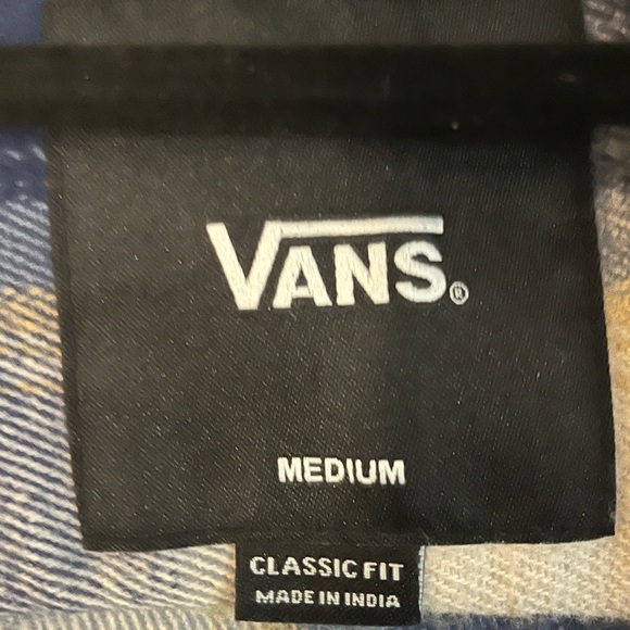 Heavyweight Flannel Shacket - BlueDepths/Oatmeal, size Medium - Picture 4 of 10